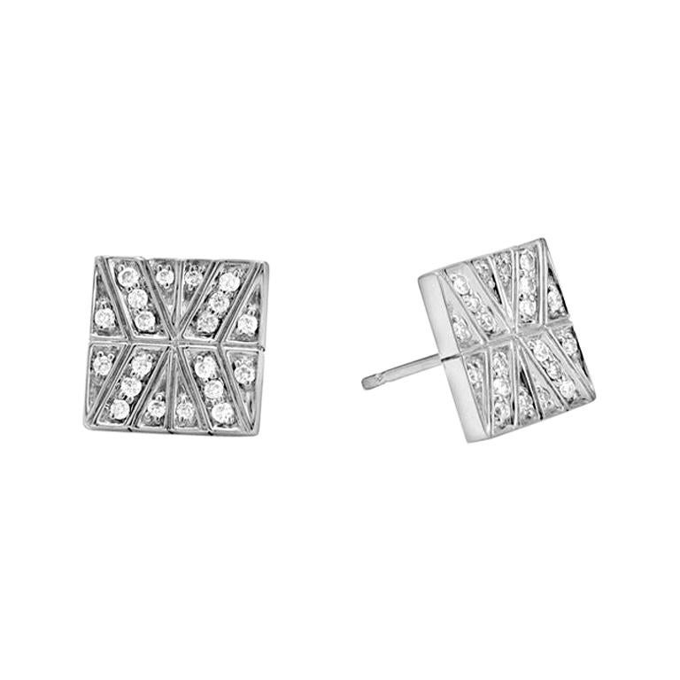 John Hardy Modern Chain Stud Earring with Diamonds EBP933142DI For Sale ...