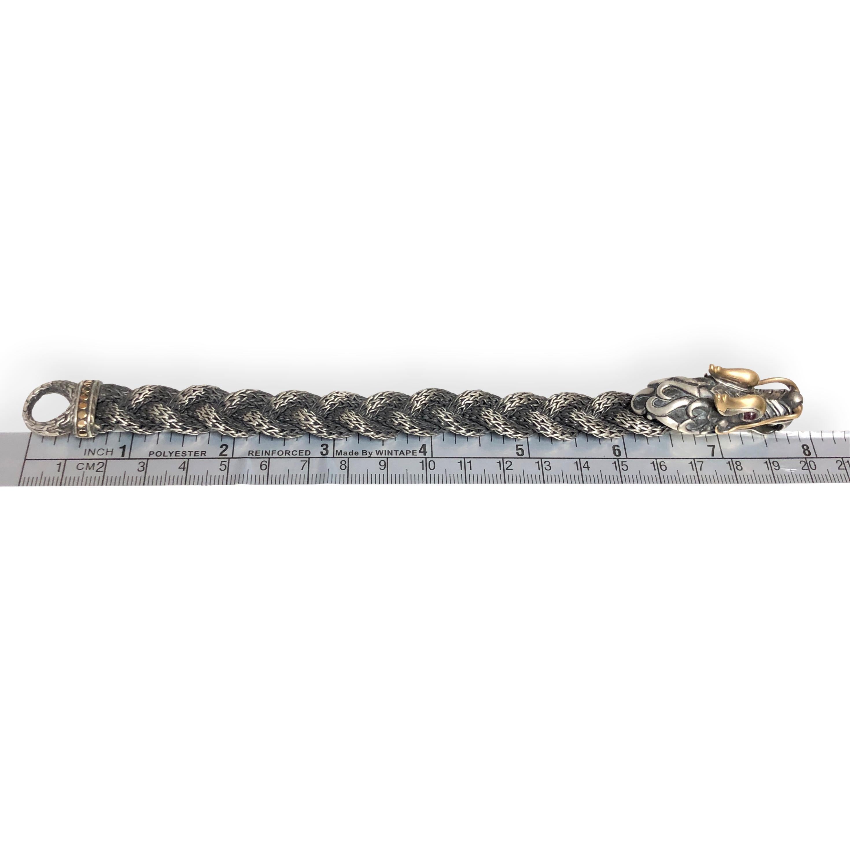 John Hardy Naga Bracelet 7.5