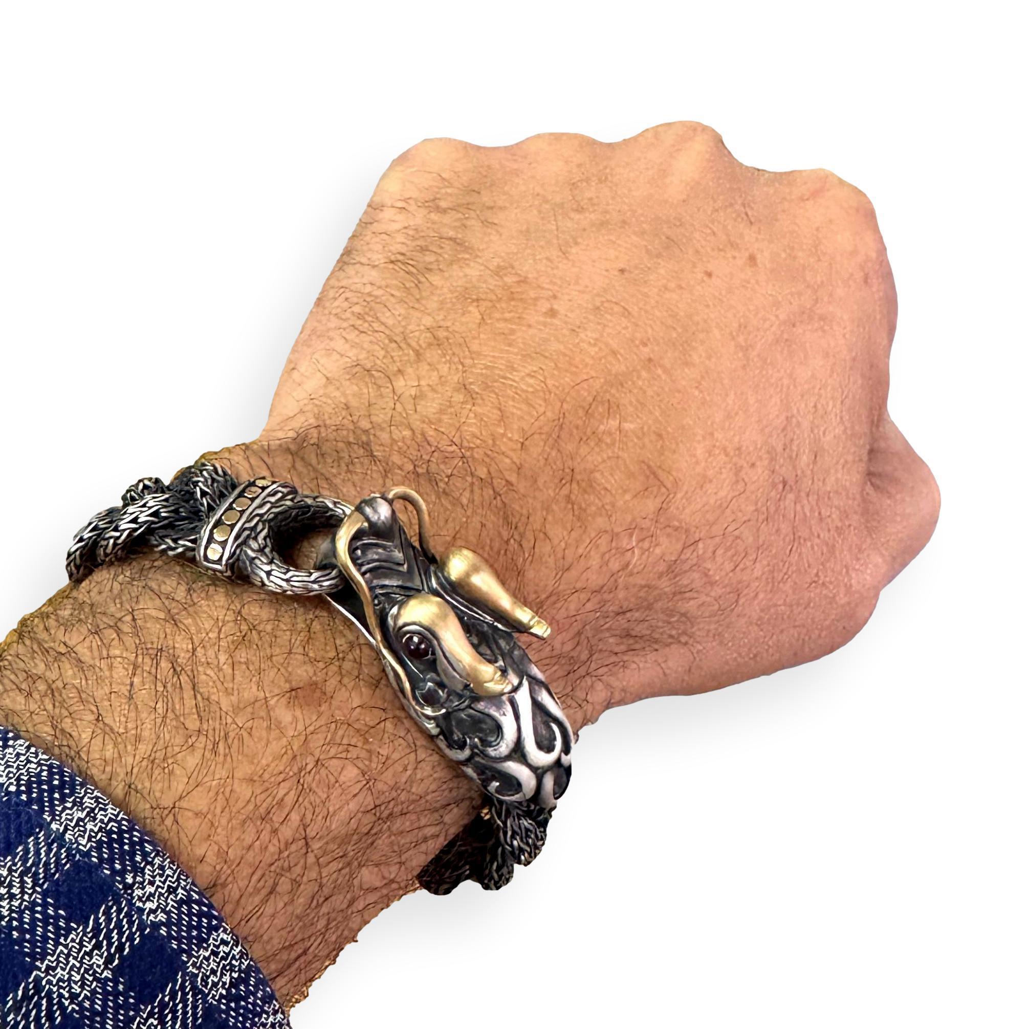 John Hardy Naga Bracelet 7.5