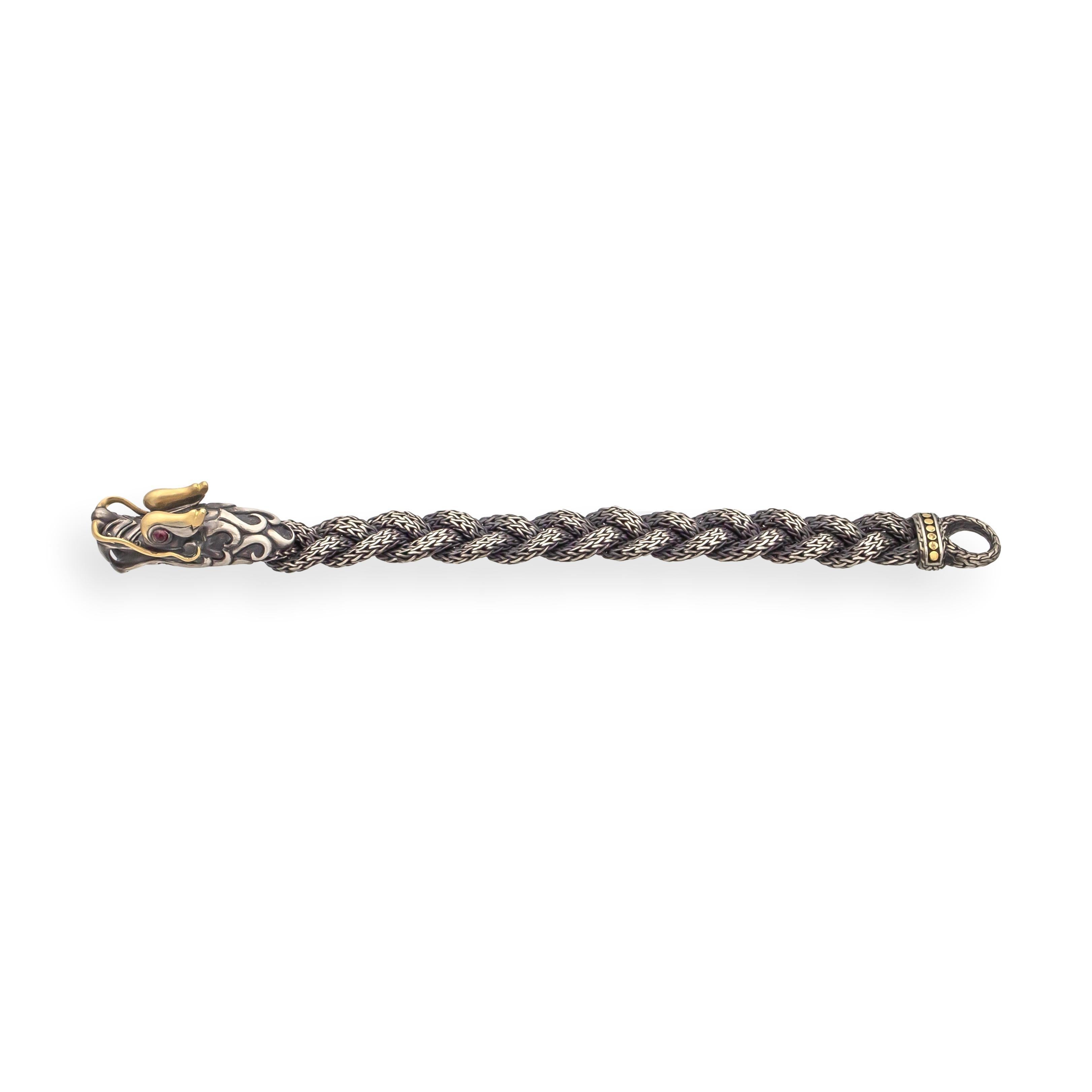Contemporary John Hardy Naga Bracelet 7.5