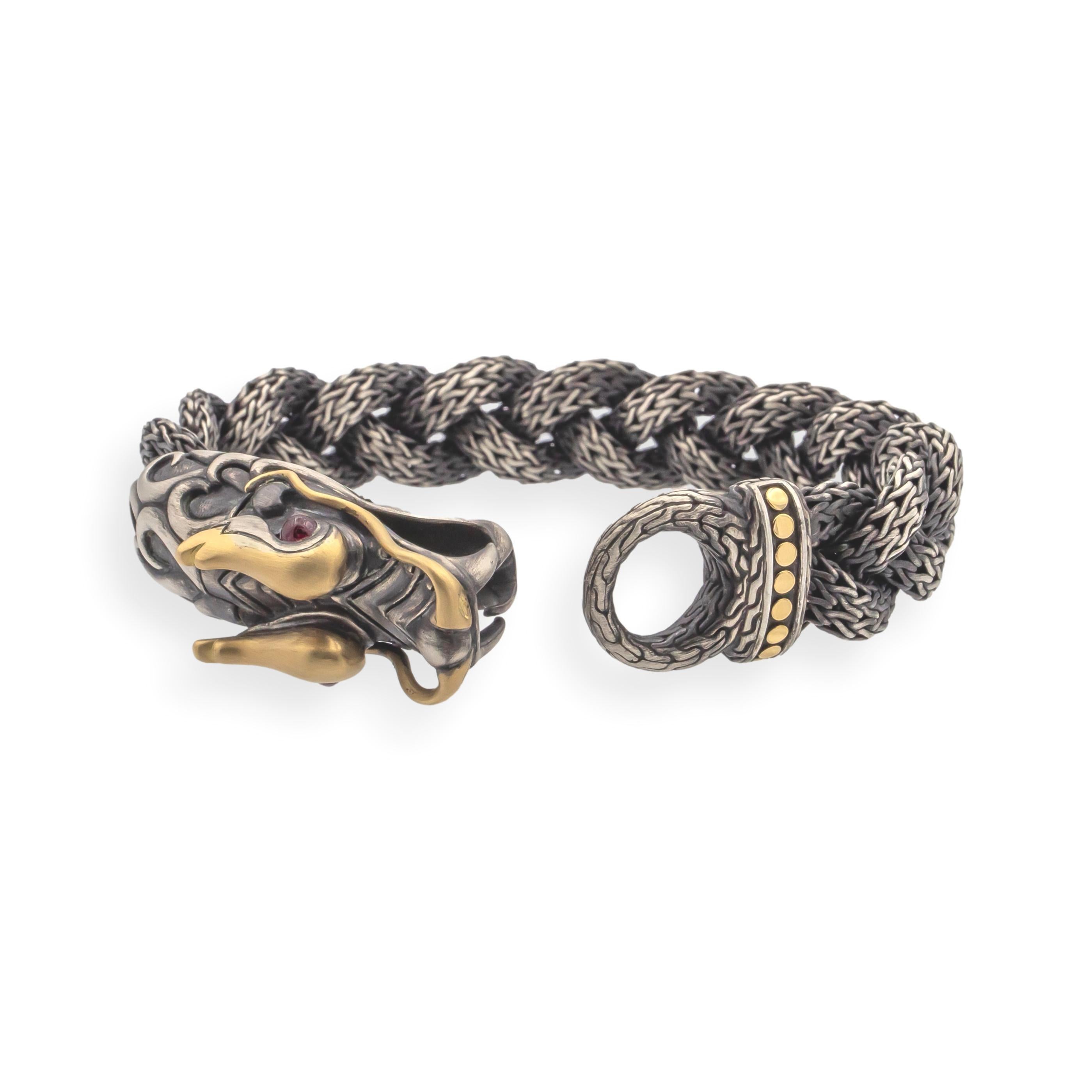 John Hardy Naga Bracelet 7.5