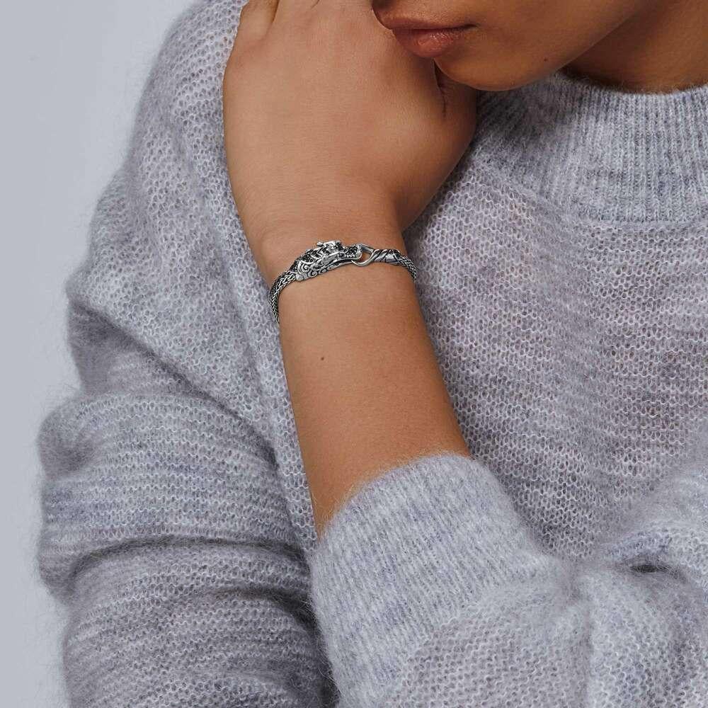 Femenino o masculino Pulsera John Hardy Naga Station BBS601334BLSBNXM en venta