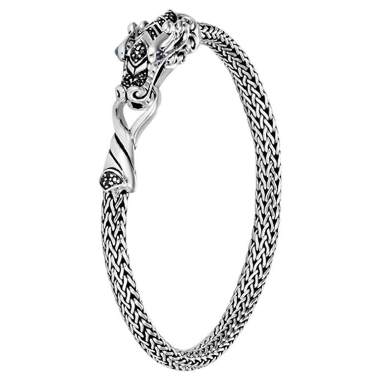 Classic Chain Black Sapphire and Black Spinel Bracelet - R.F. Moeller  Jeweler