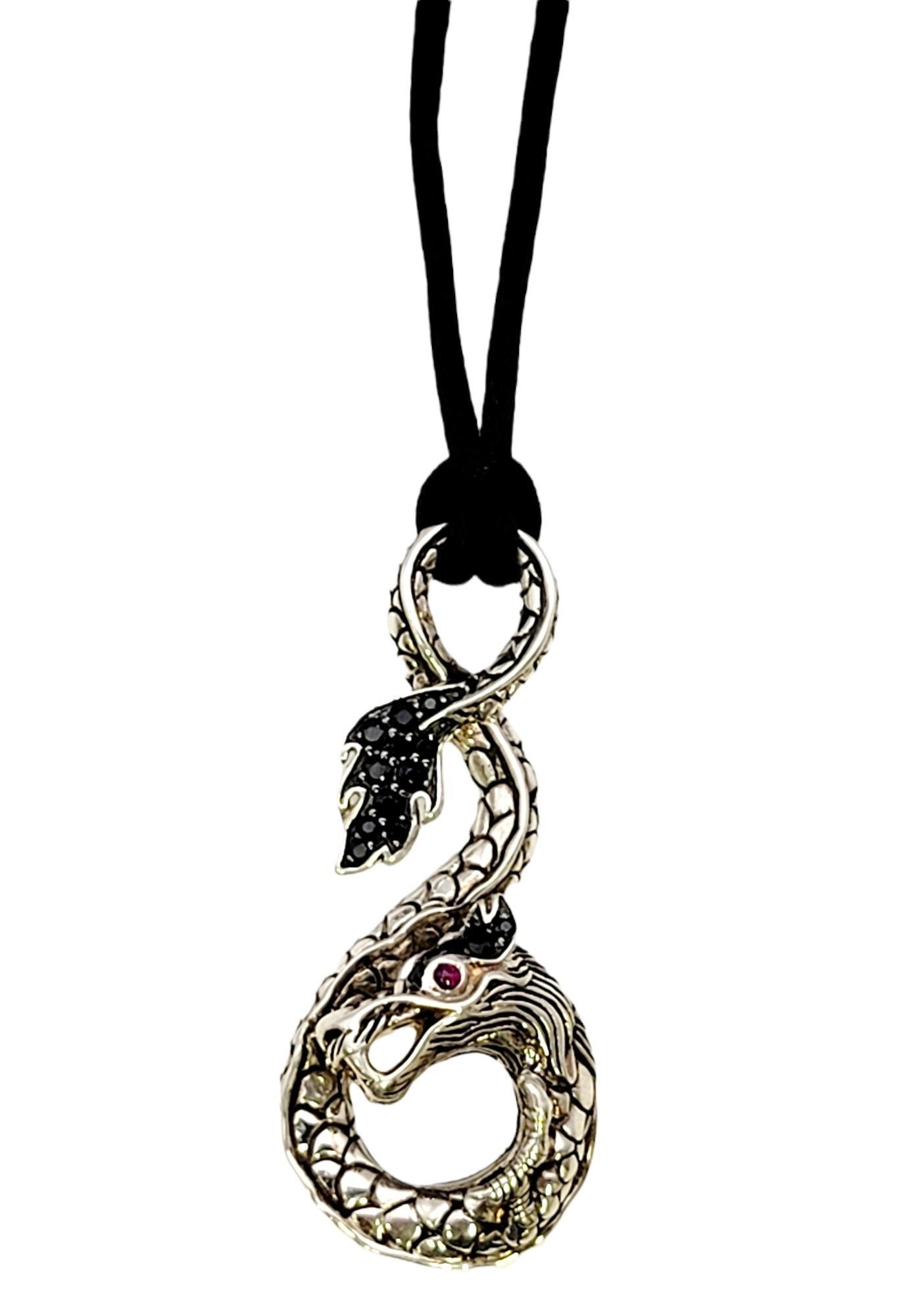 john hardy naga dragon necklace