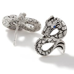 John Hardy Naga Stud Earrings EBS60256BSP