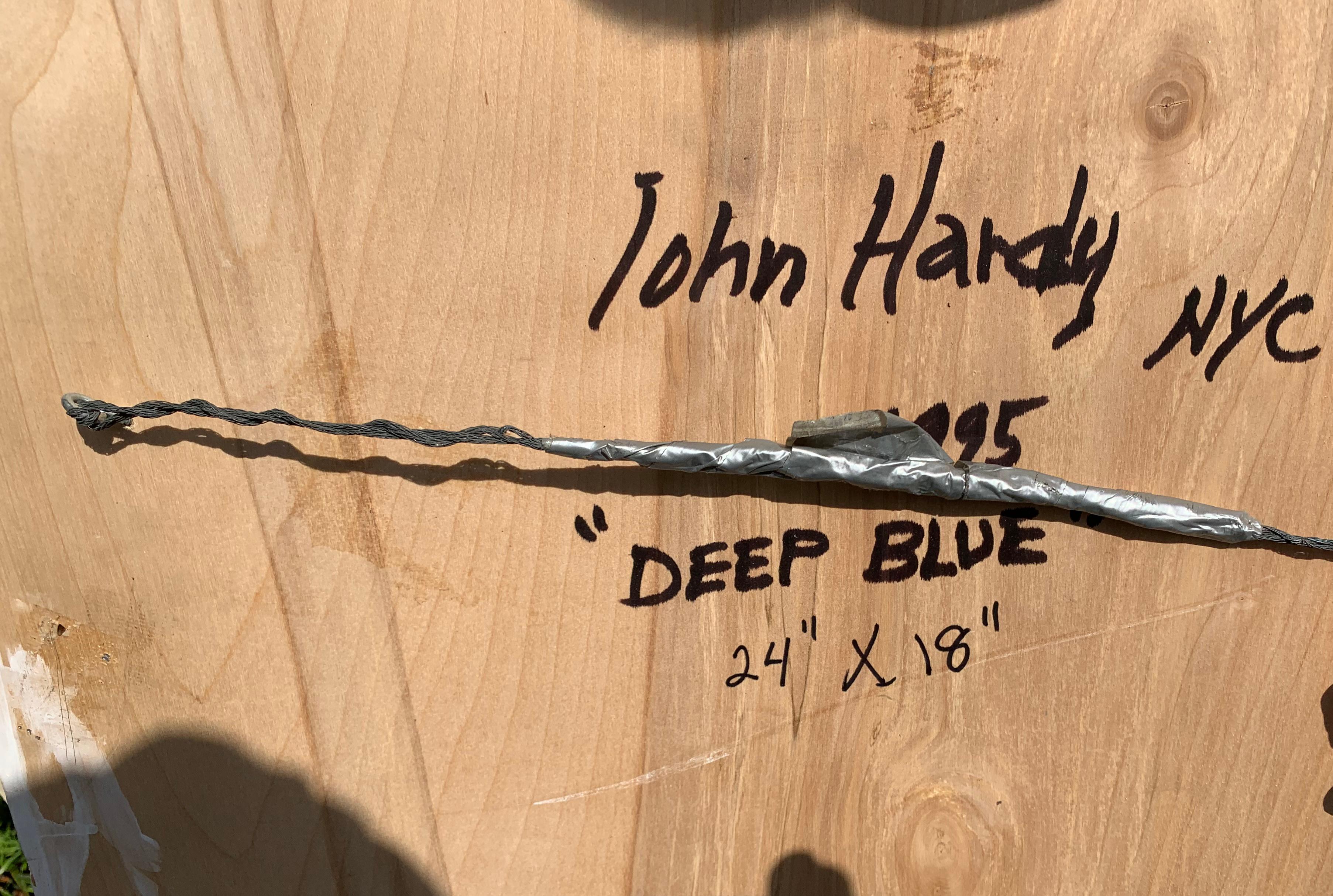 Deep Blue - Painting by John Hardy (Artist)