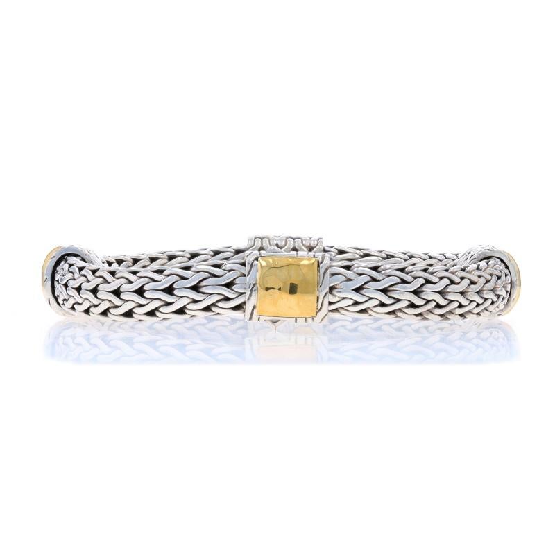 John Hardy Palu 4 Station Bracelet 7 1/2