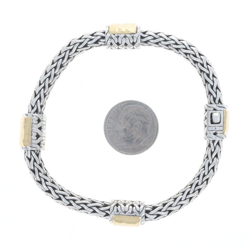 Women's John Hardy Palu 4 Station Bracelet 7 1/2