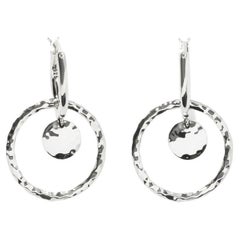 Pendientes de gota John Hardy Palu Dot Dot Plata de ley EB34000