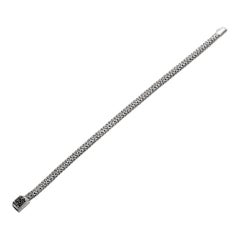 John Hardy sapphire sterling silver bracelet