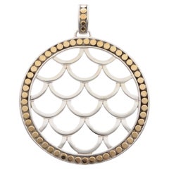 John Hardy Sterling Silver & 18K Yellow Gold Legends Naga Enhancer Pendant