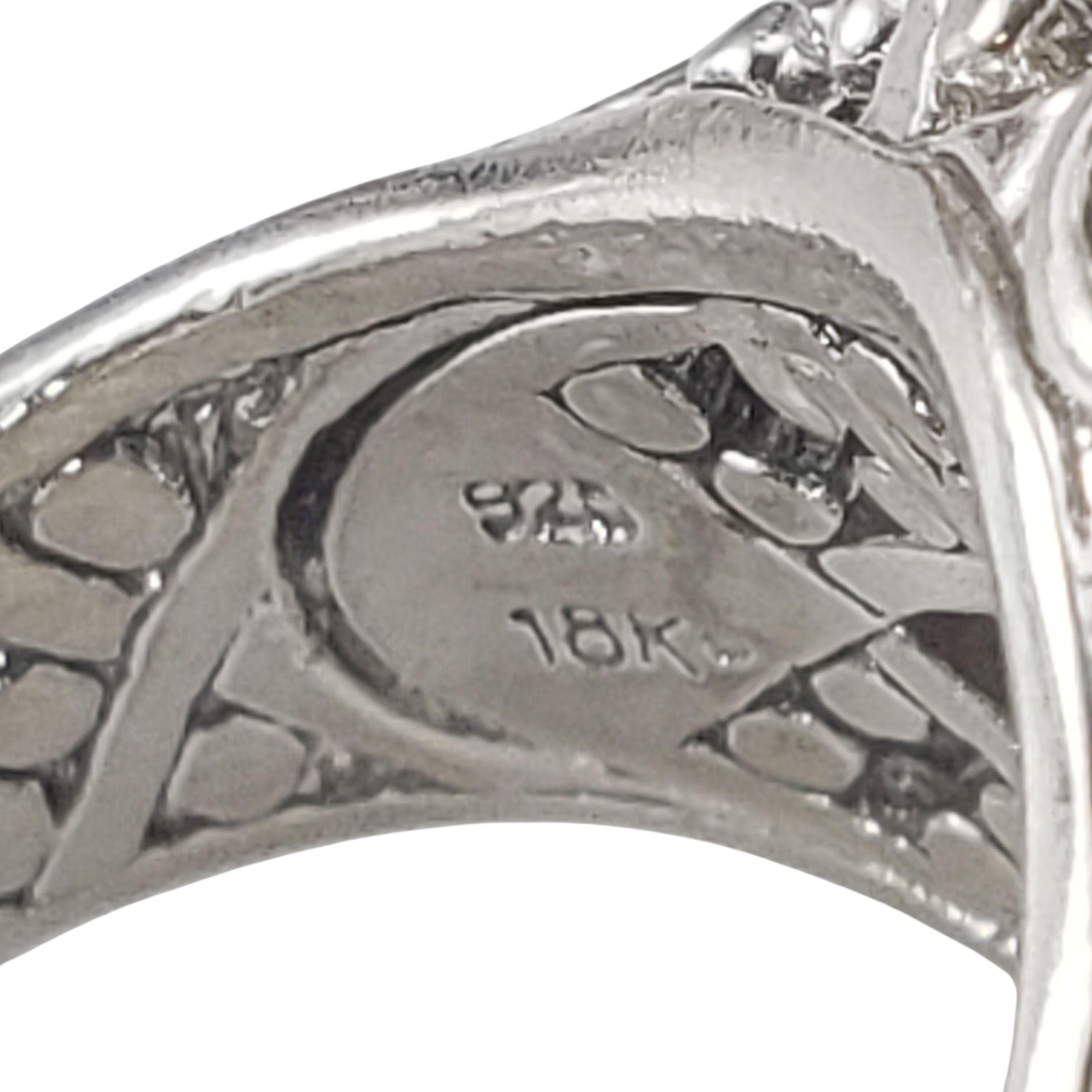 Donna John Hardy Anello in argento sterling e oro giallo 18 carati con quarzo fumé misura 7 #23352 in vendita