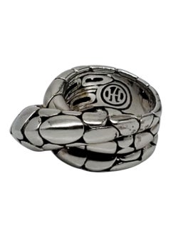 John Hardy Sterling Silver Batu Kali Pebble Ring Size 7 1/4 #23630