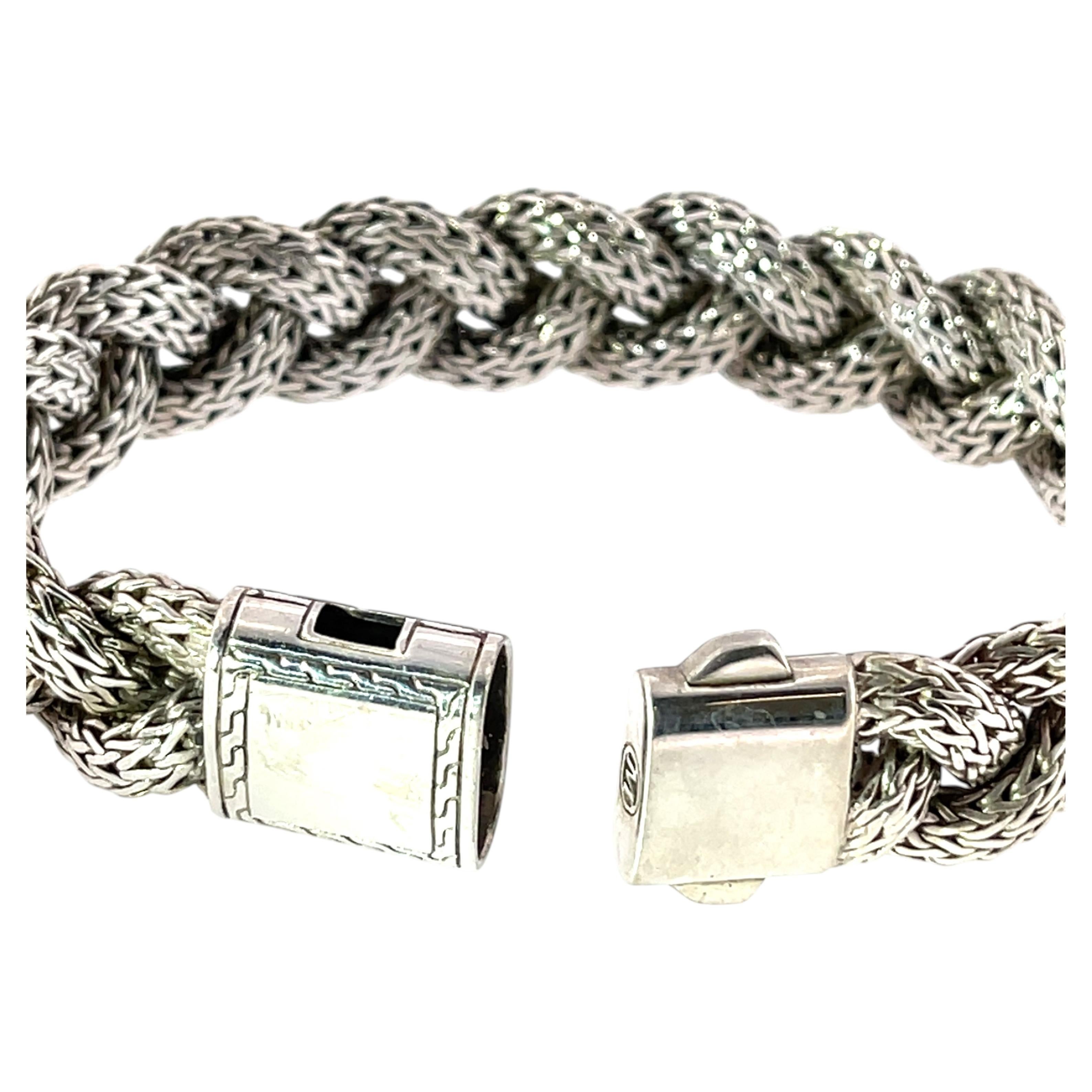 John Hardy Sterling Silver Bracelet – 925 Silver