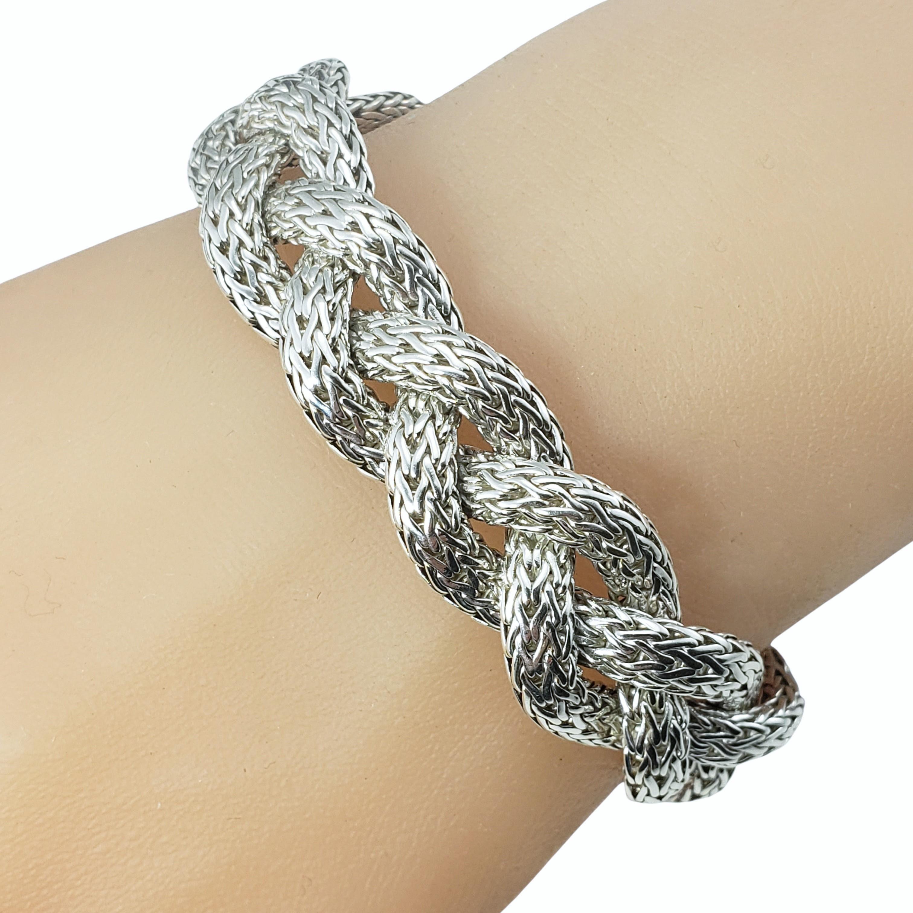 John Hardy Sterling Silver Braided Bracelet 2