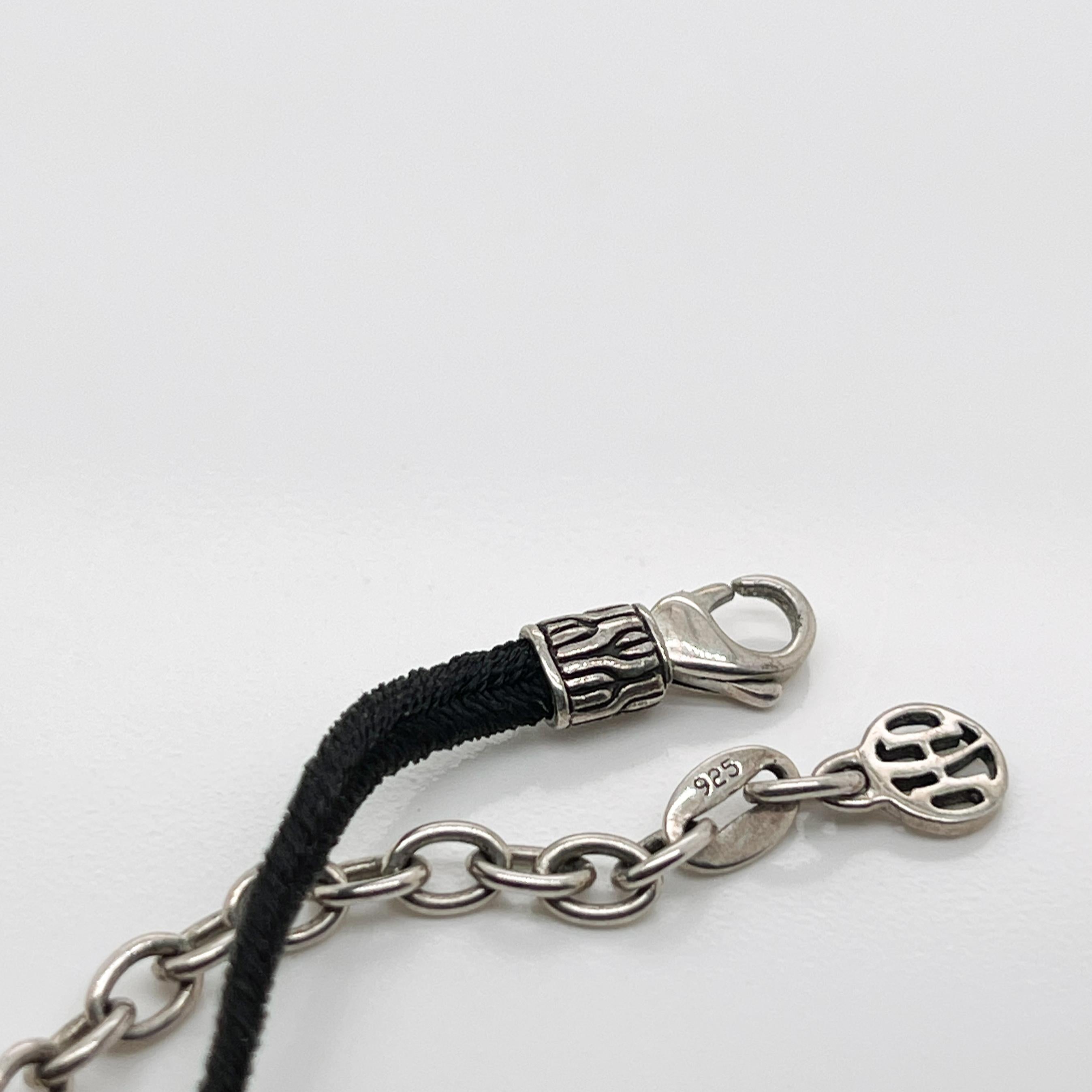 John Hardy Sterlingsilber Klassische antike Münze Amulet oder Halskette 6