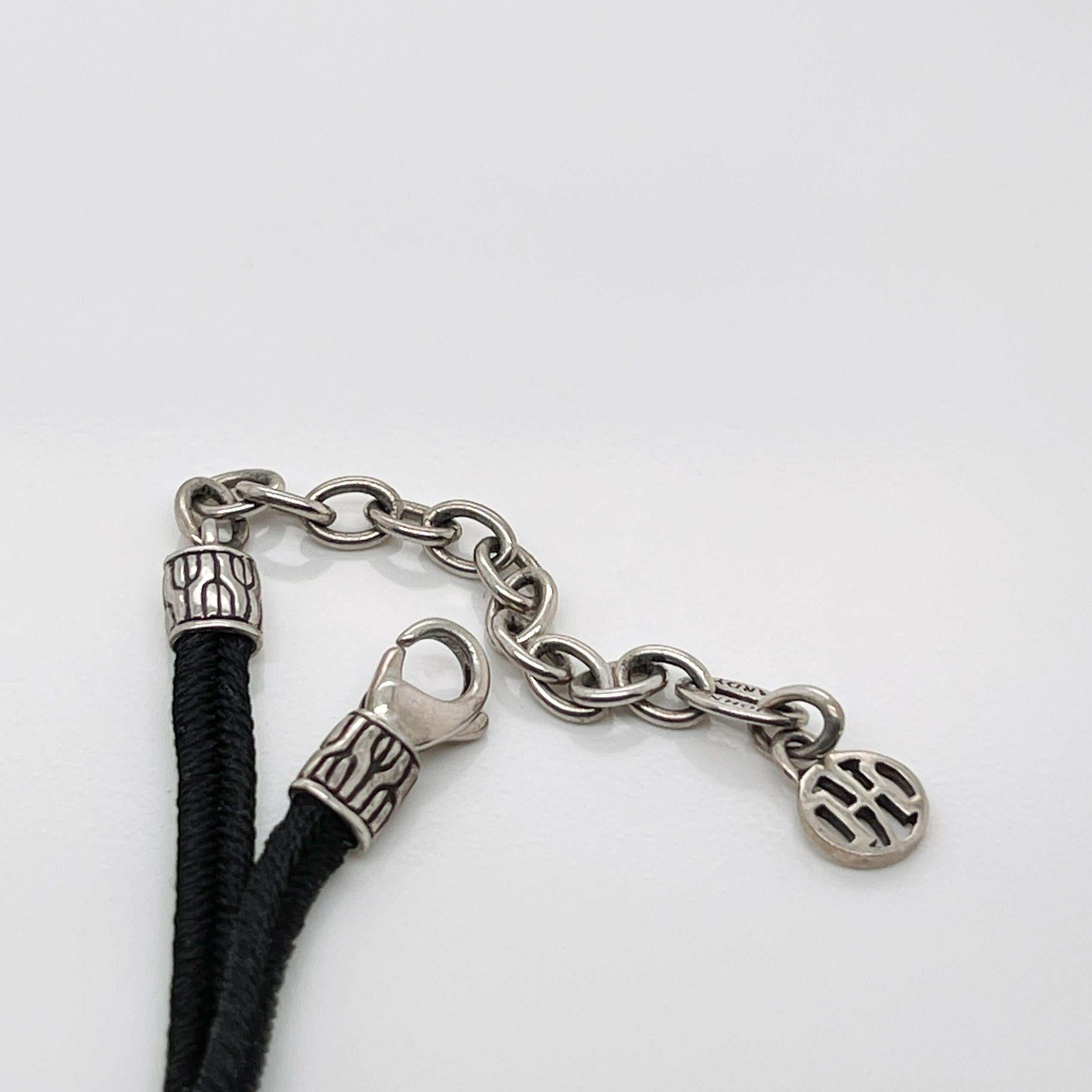 John Hardy Sterlingsilber Klassische antike Münze Amulet oder Halskette 2