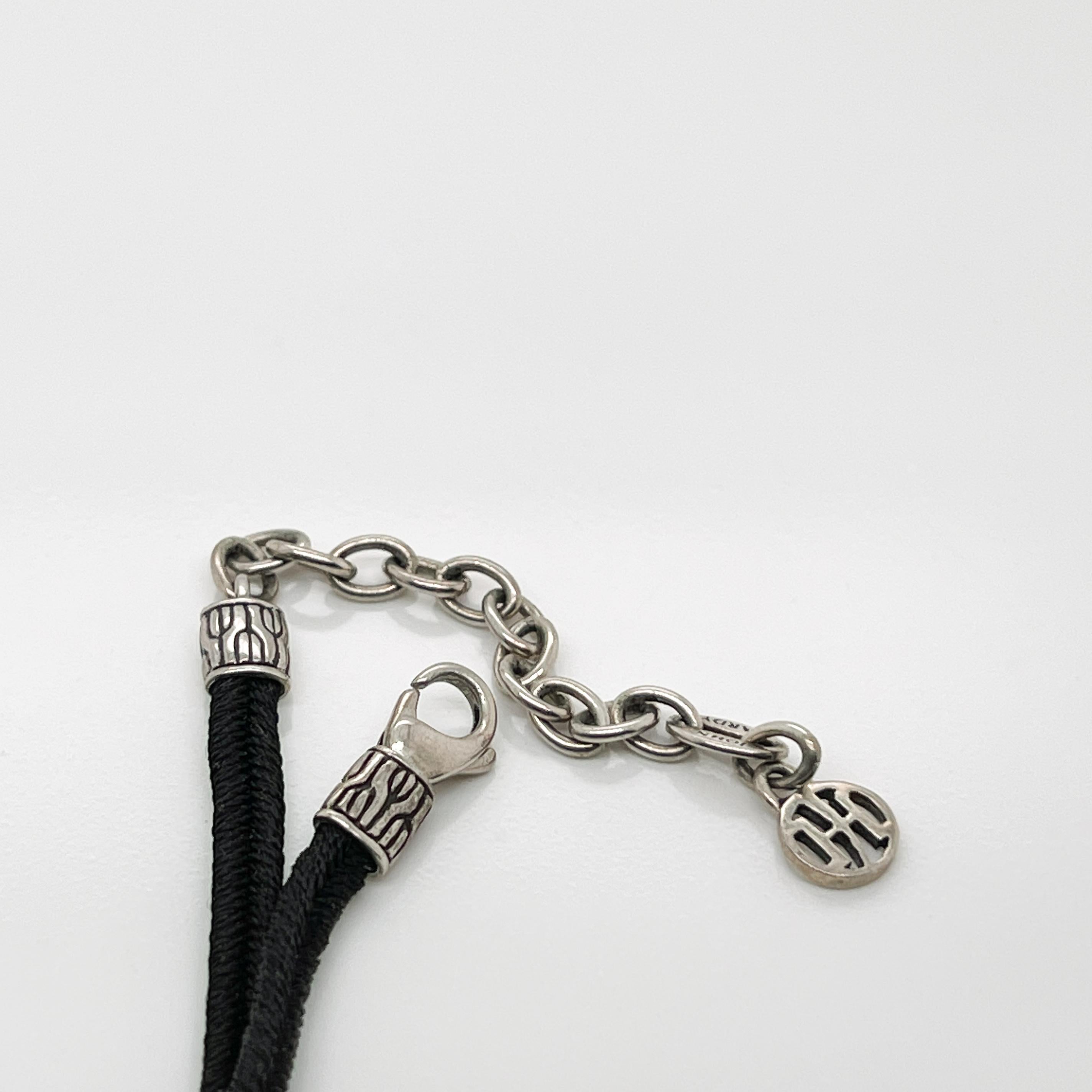 John Hardy Sterlingsilber Klassische antike Münze Amulet oder Halskette 3