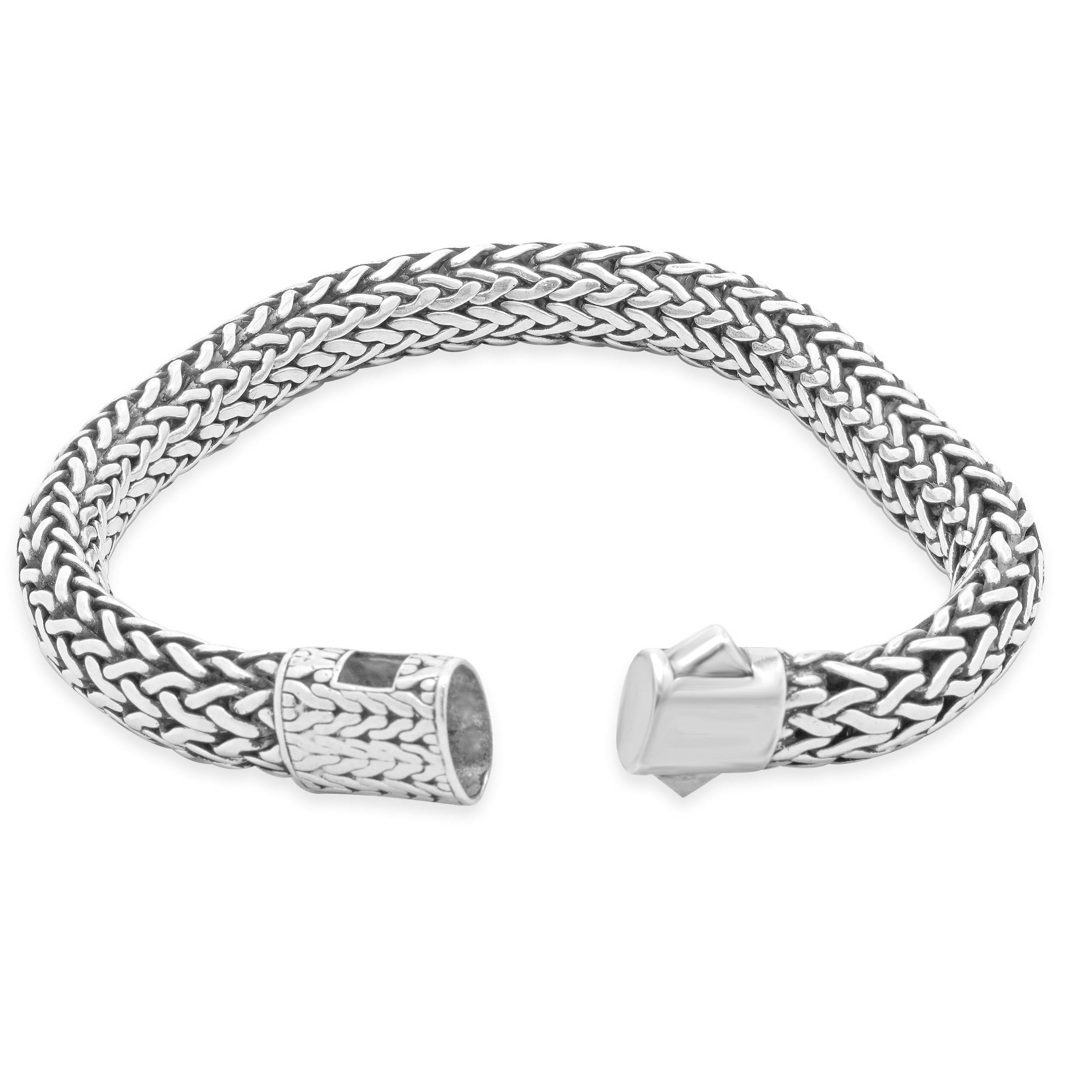 John Hardy Sterling Silver Classic Kettenarmband im Zustand „Hervorragend“ im Angebot in Scottsdale, AZ