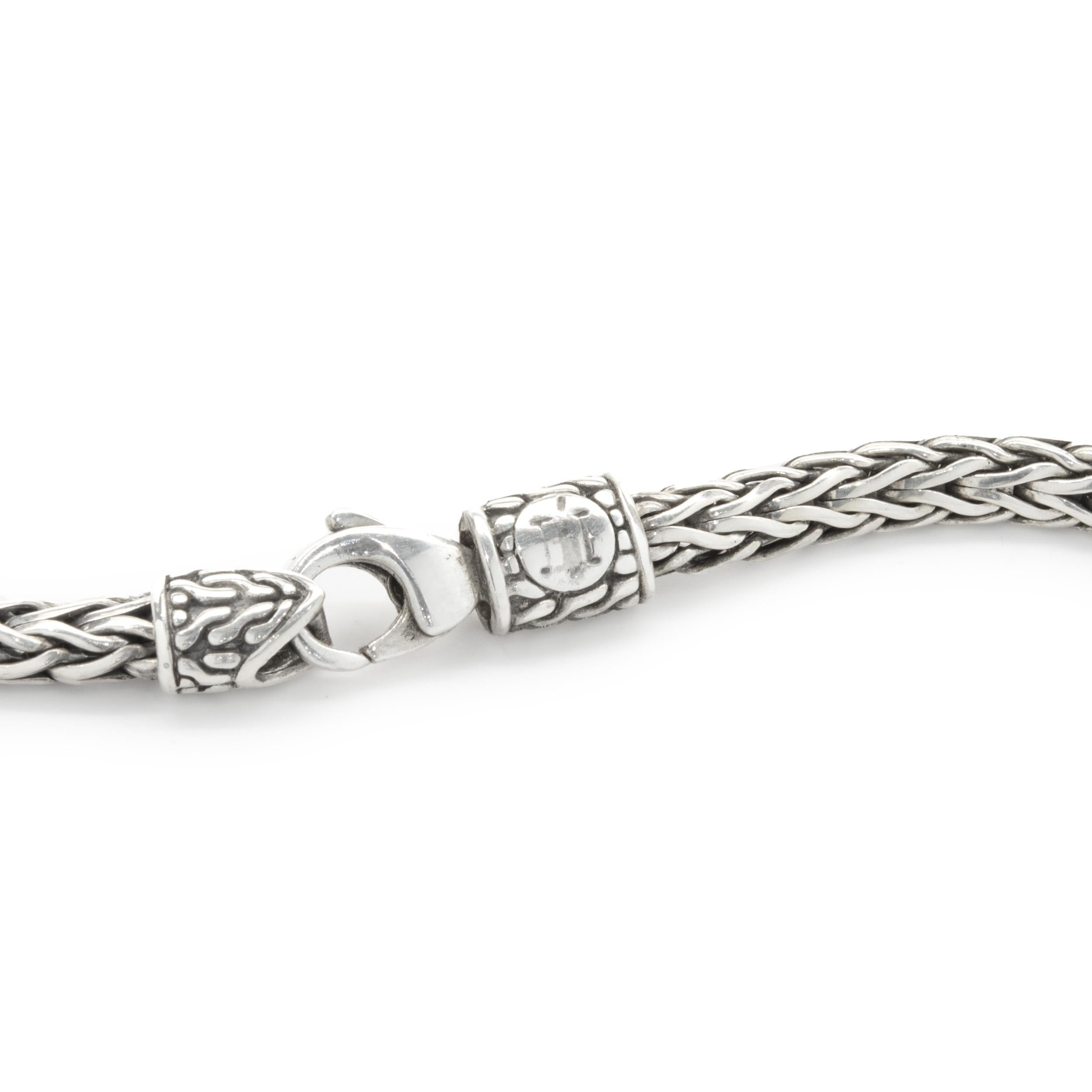 John Hardy Sterlingsilber Klassische Kette Halskette im Zustand „Hervorragend“ in Scottsdale, AZ