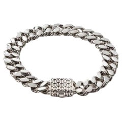 John Hardy Bracelet à maillons en argent sterling BM99753XUL