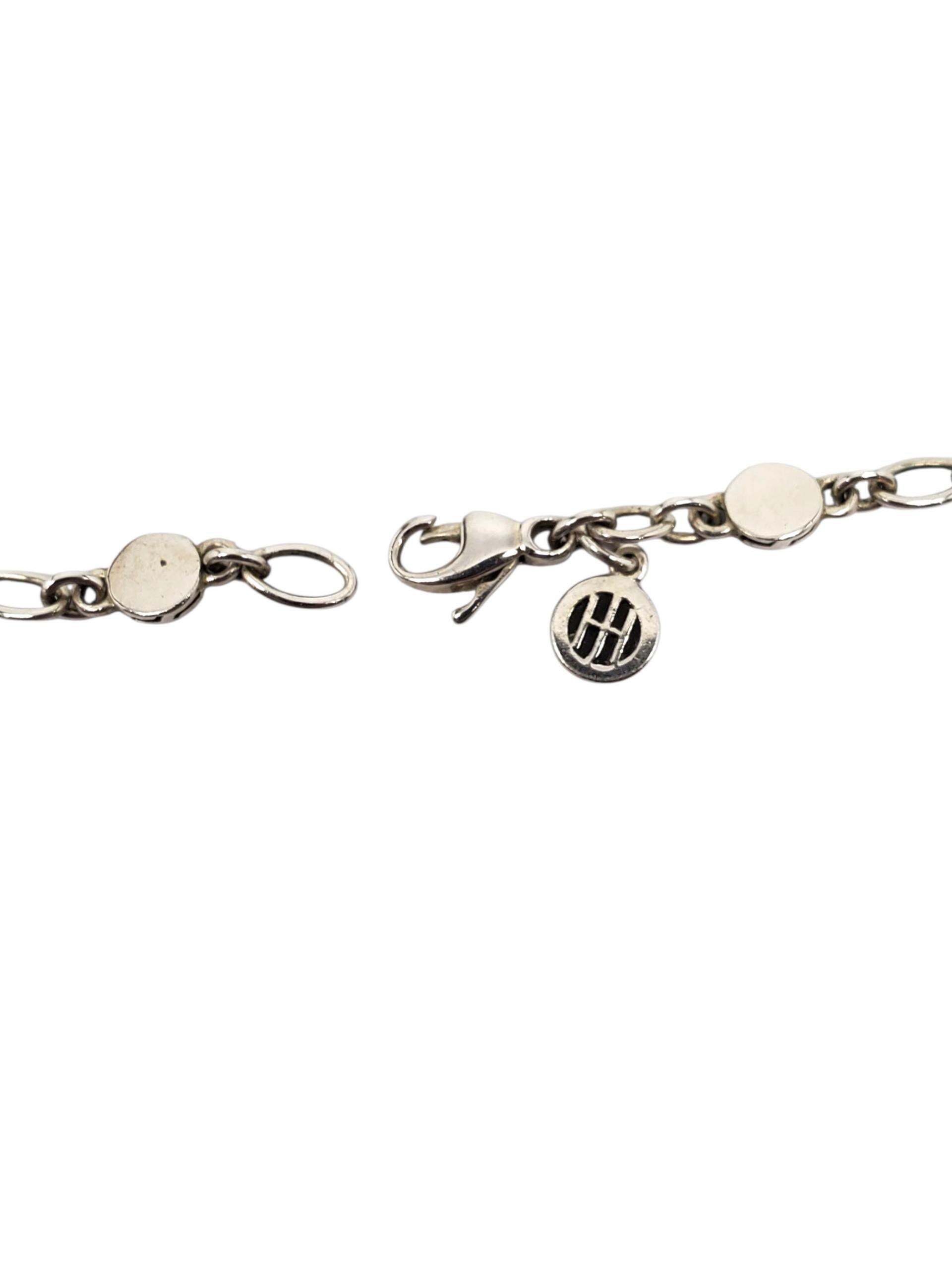 Collier en argent John Hardy Dot Dot Dot Station #23654 1