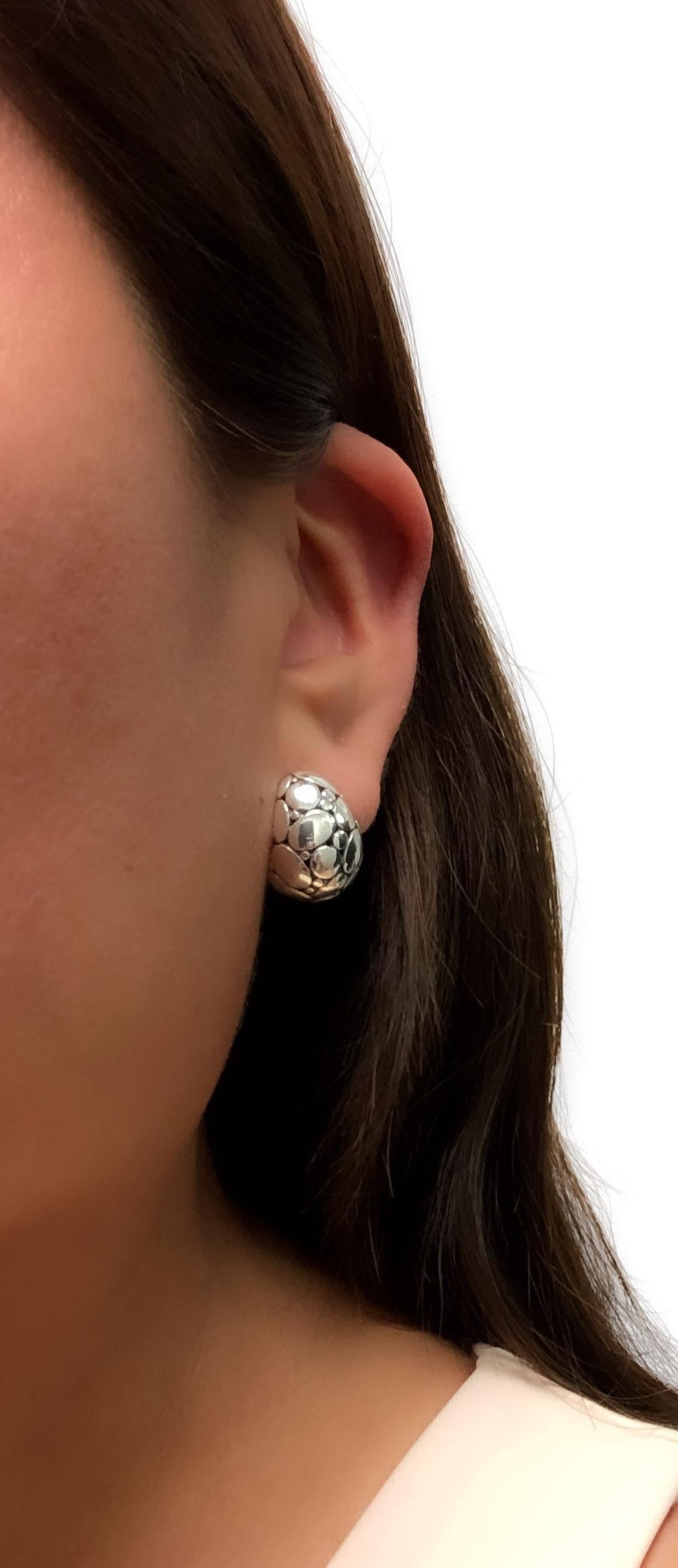 john hardy buddha earrings black sapphire