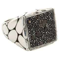 John Hardy, bague en argent sterling et topaze de la collection Kali