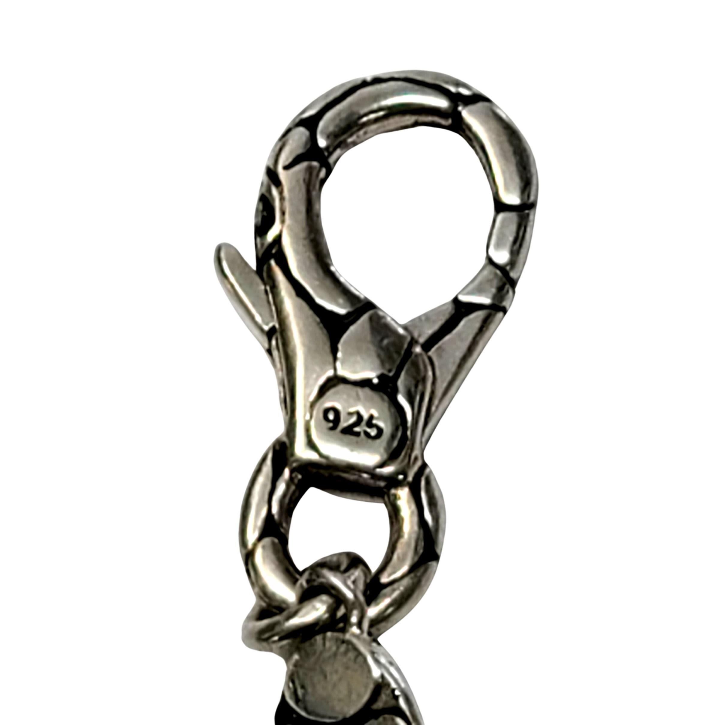 John Hardy - Collana a stazioni miste Kali Menari in argento sterling in vendita 1