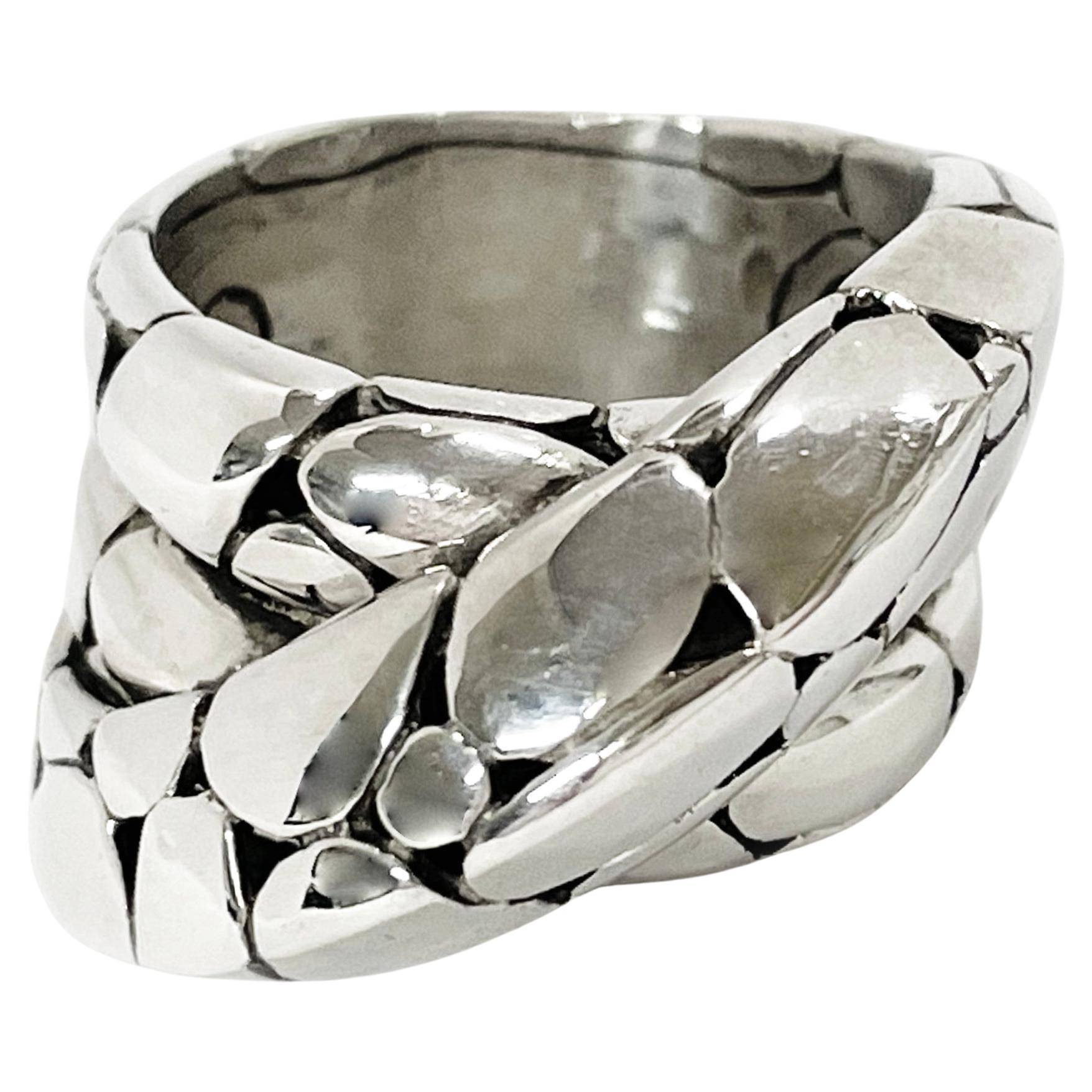 John Hardy Sterling Silver Kali Twist Ring