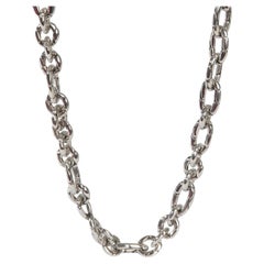 John Hardy Sterling Silver  Kali Twisted Link Necklace