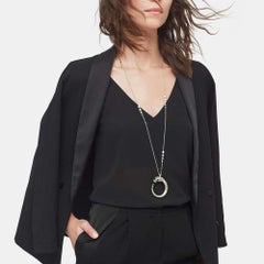 John Hardy Sterling Silver Naga Dragon Pendant Necklace