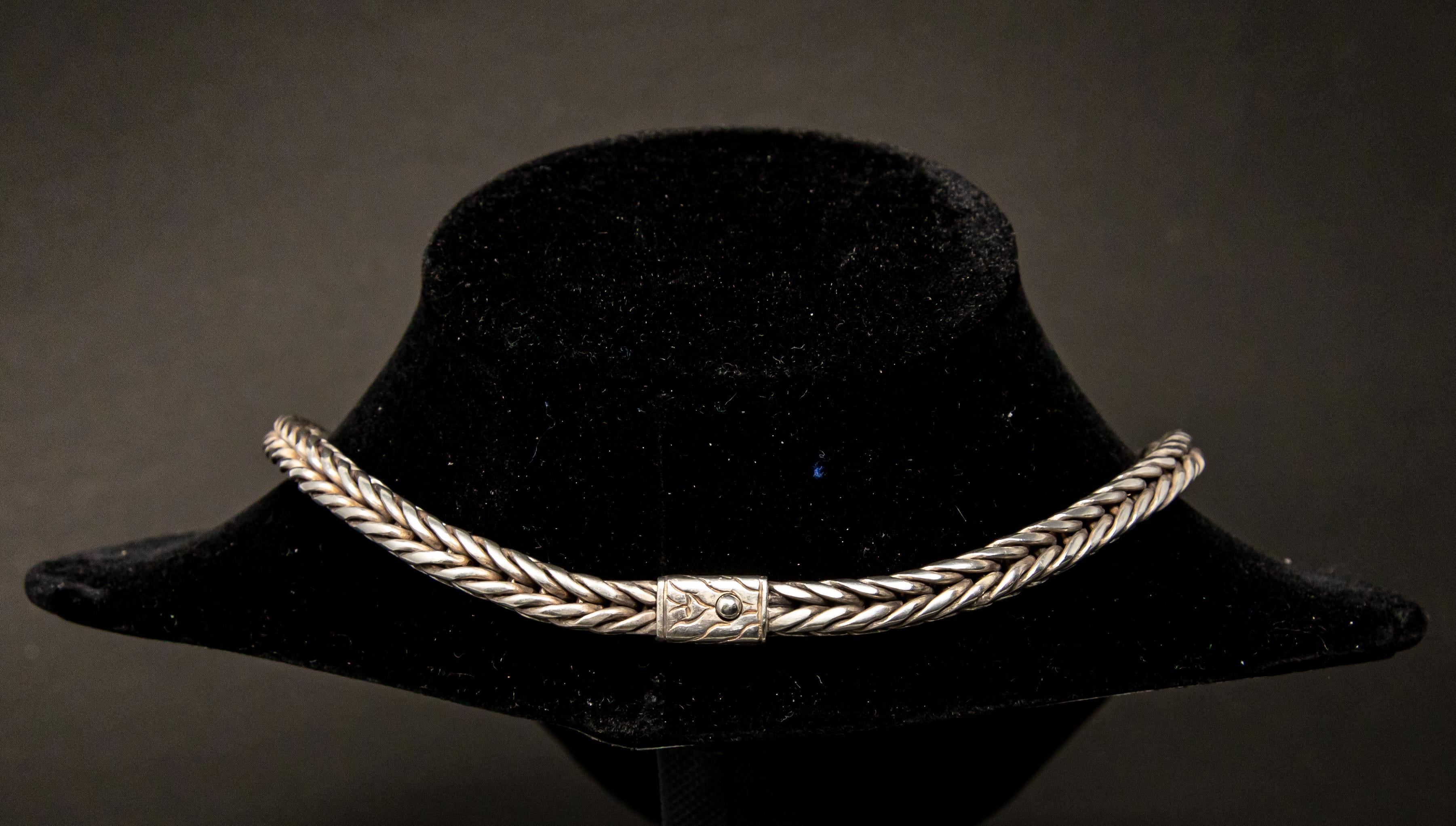 American John Hardy Sterling Silver Necklace For Sale