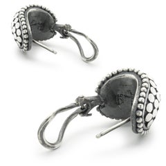 John Hardy Sterling Silver Palu Buddha Belly Earrings
