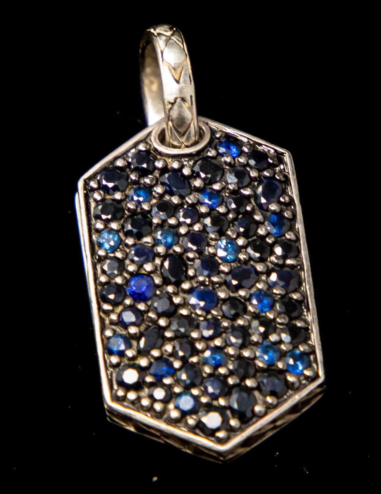 20th Century John Hardy Sterling Silver Pendant For Sale