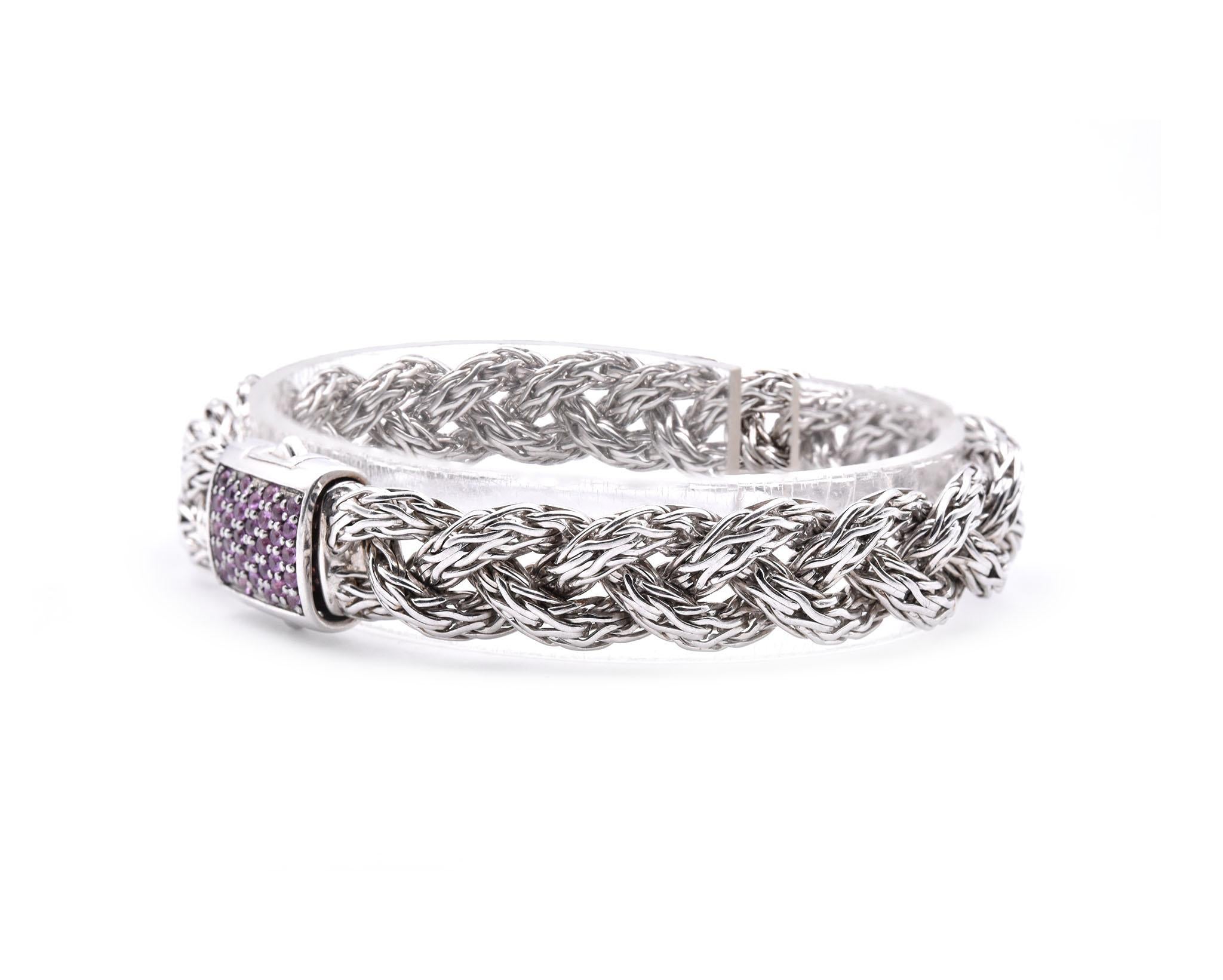 john hardy pink sapphire bracelet