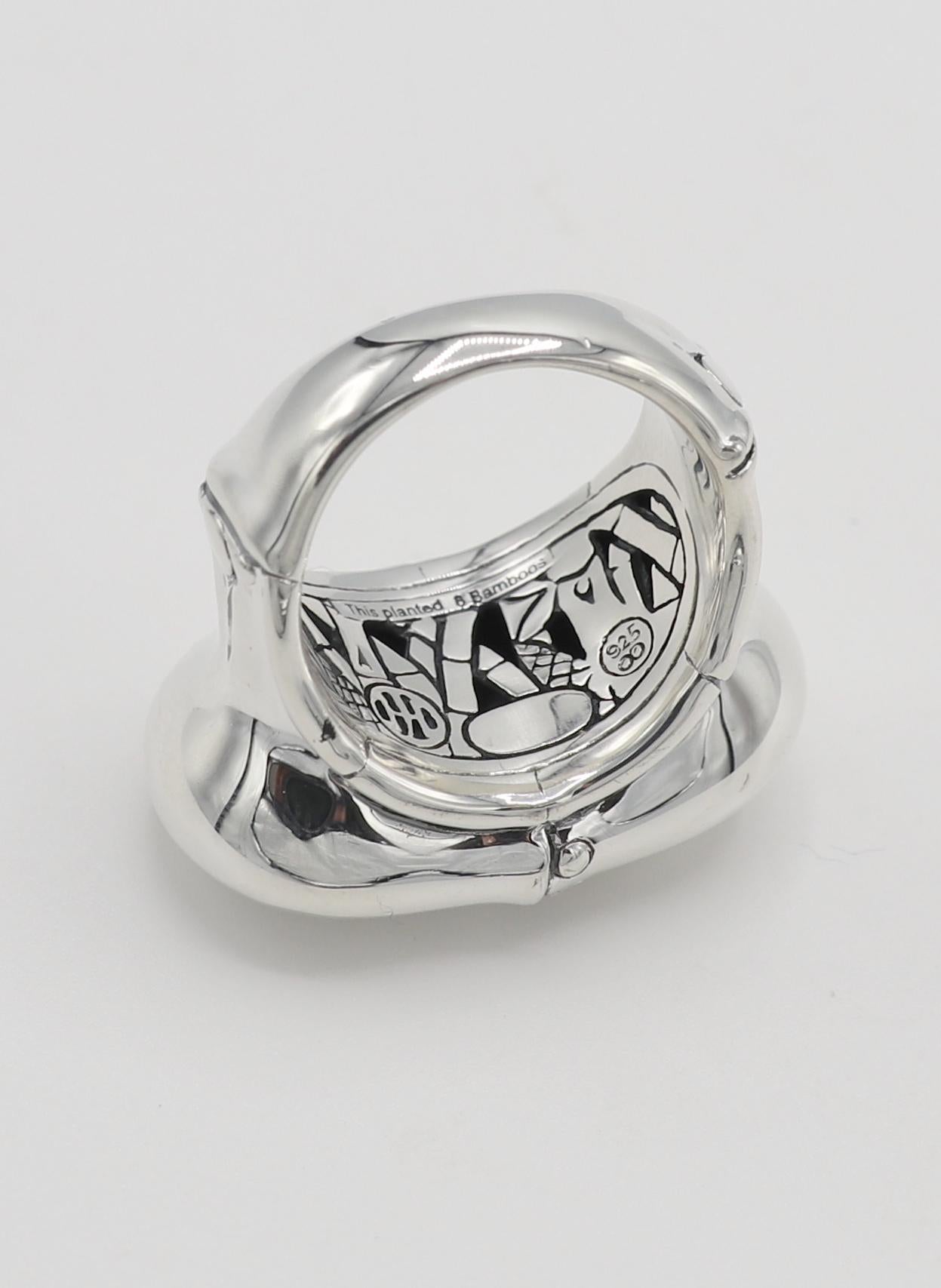Modern John Hardy Sterling Silver Ring