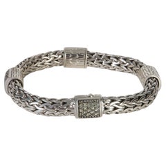 John Hardy Sterling Silver Topaz Bracelet