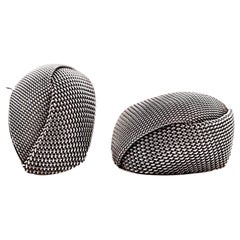 John Hardy Sterling Silver Unique Modernist Mesh Earrings