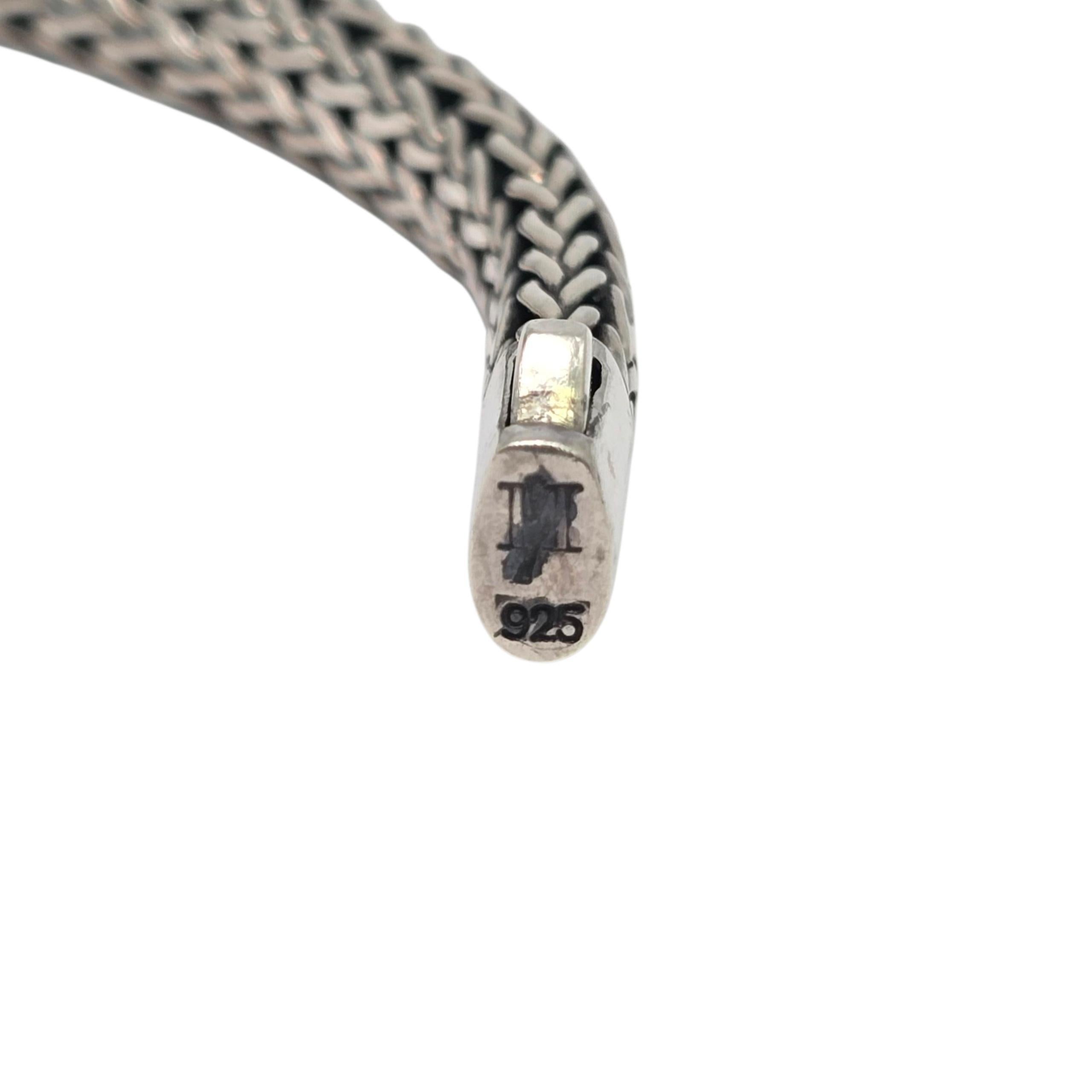 John Hardy Sterling Silver Woven Icon Chain 6mm 16