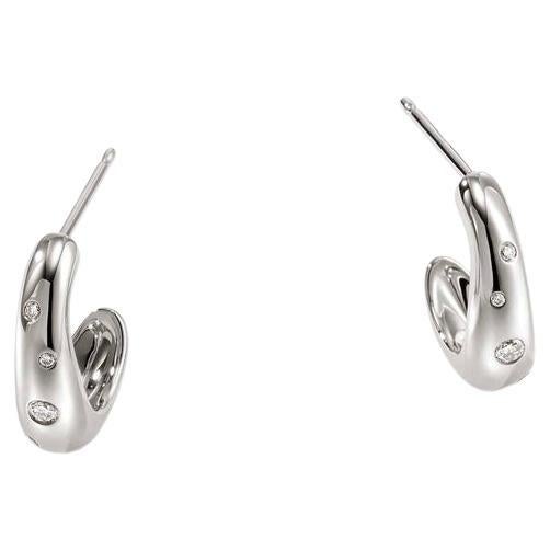 John Hardy Surf Small J Hoop Earrings EBP9011232DI