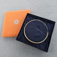 John Hardy Wheat Chain Necklace Solid 18k Yellow Gold 6.5mm 18" 90g Heavy Rare