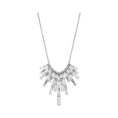 John Hardy Women's Bamboo Silver Dangling Pendant NB5959X16-18