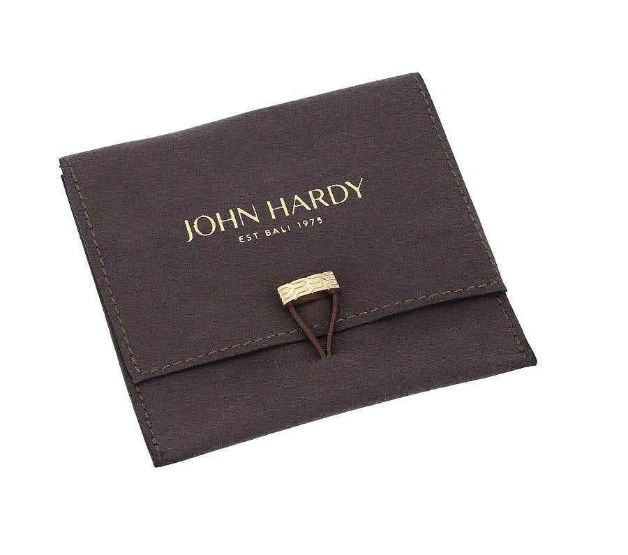 john hardy 18k gold and diamond pave bracelet