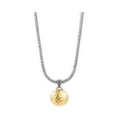 John Hardy Women's Dot Hammered Pendant Necklace NZ7158X16-18