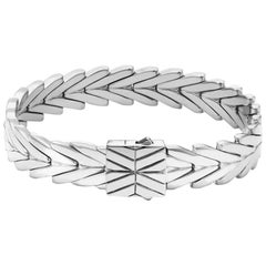 John Hardy Women's Modern Chain Silver Medium Bracelet, BB93270XM