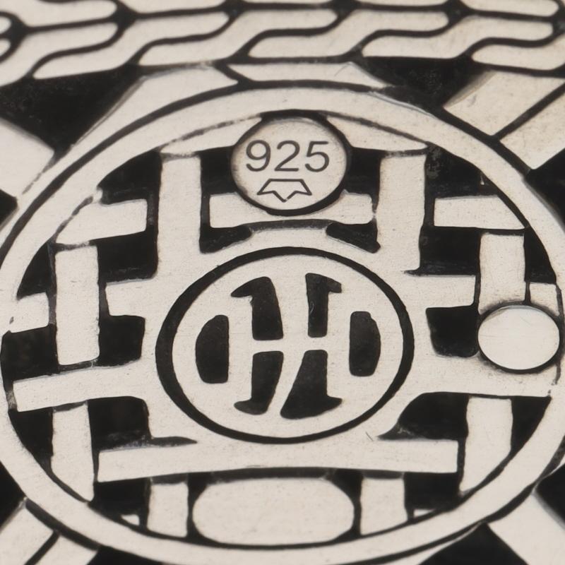 I John Hardy Bracelet manchette à charnière tissée 6 1/2