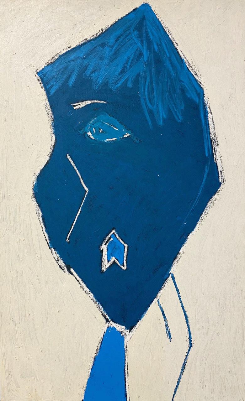 John Haro Abstract Painting - Feeling the Blues