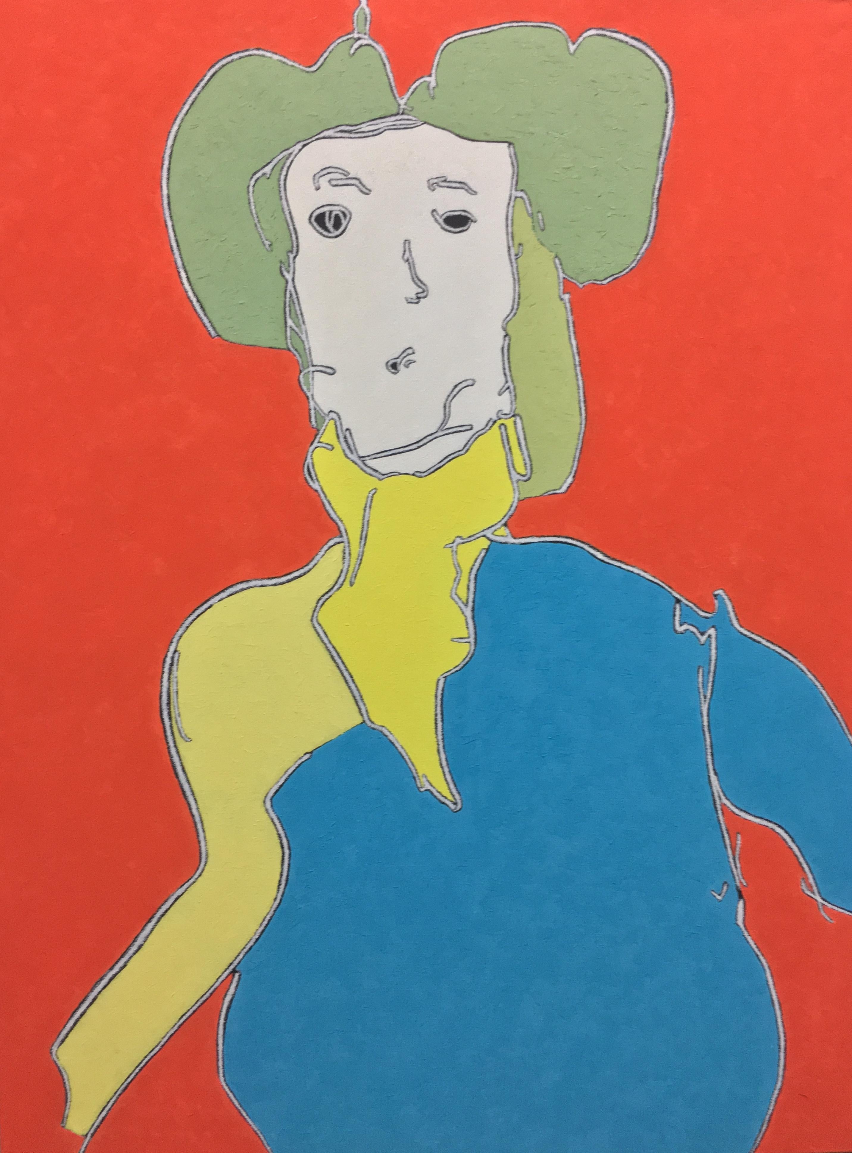 John Haro Abstract Painting - "Lieutenant"