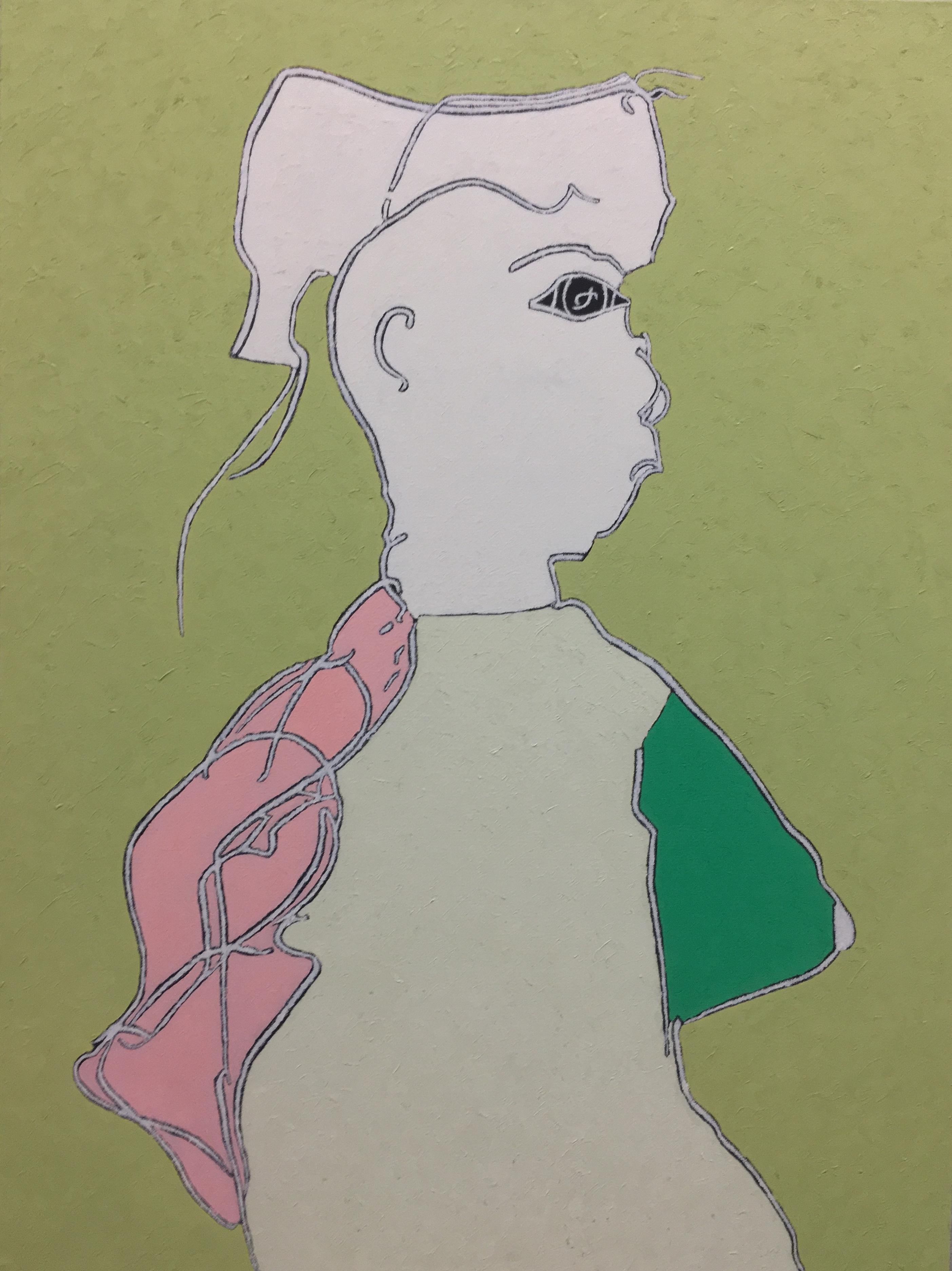 John Haro Figurative Painting - "Madame President"